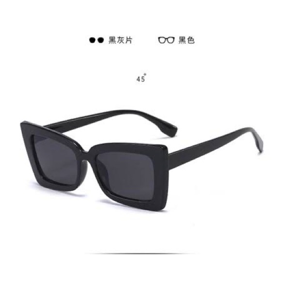 Black Sunglasses For Women - Picture 3 of 3